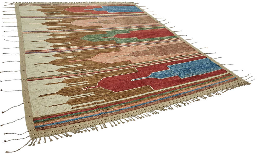 Multicolor Tribal Atlas Rug – 2.71 x 3.51