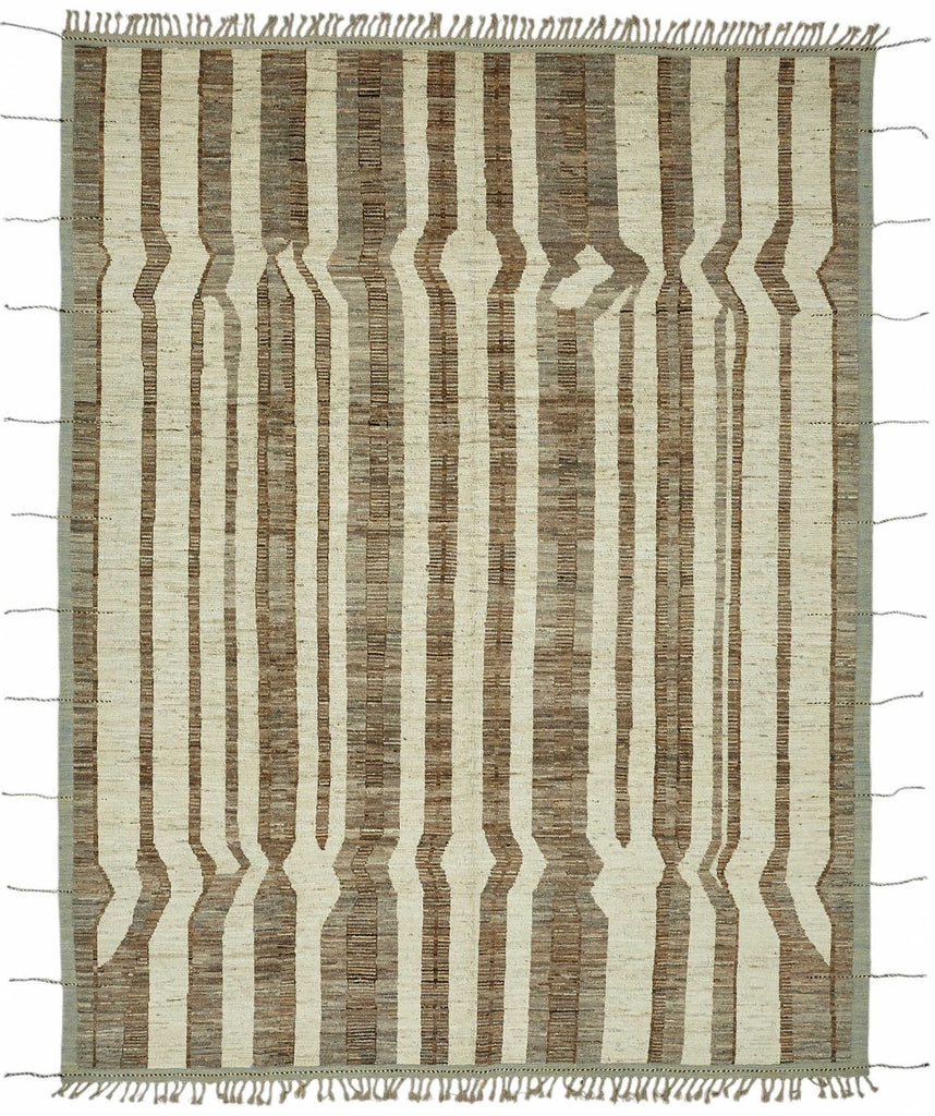 Beige Tribal Rug Rug – 2.87 x 3.69