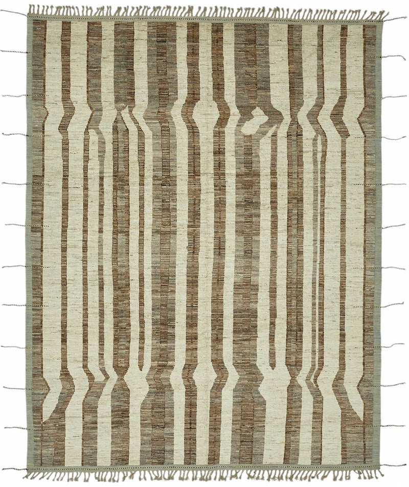 Beige Tribal Rug Rug – 2.87 x 3.69