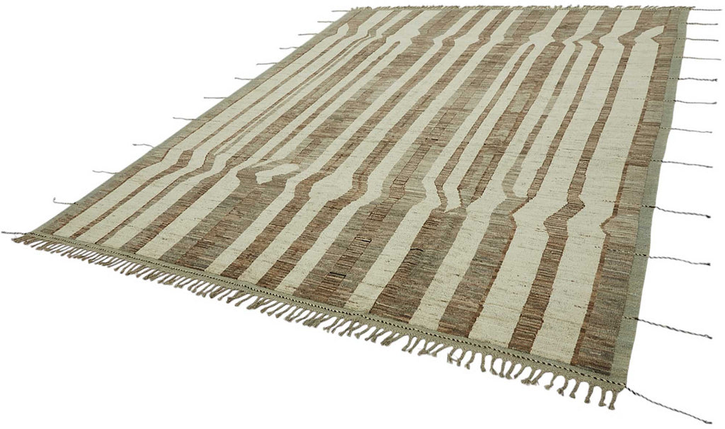 Beige Tribal Rug Rug – 2.87 x 3.69