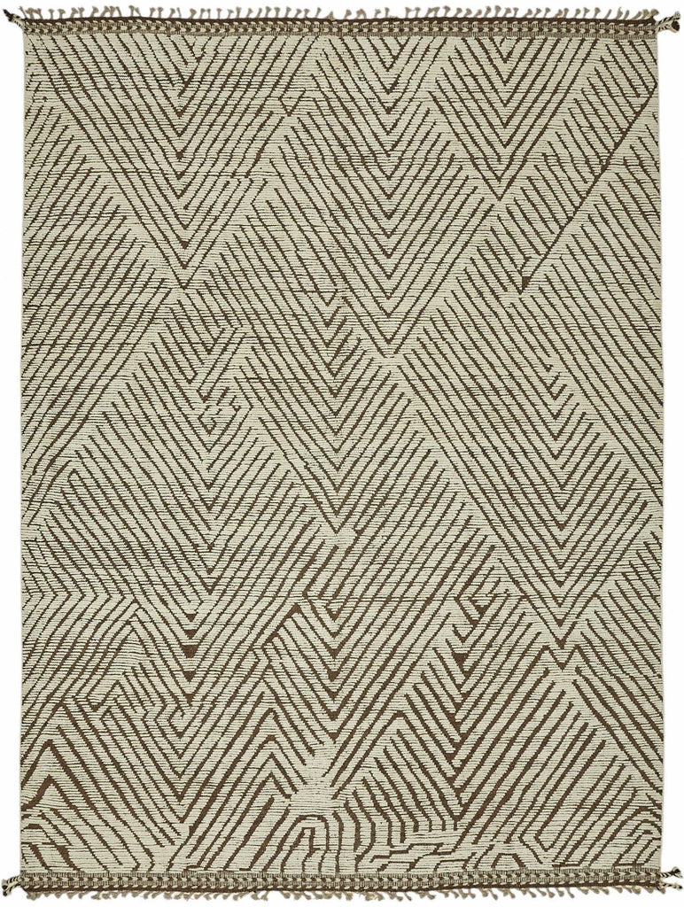Beige Tribal Rug Rug – 2.72 x 3.75