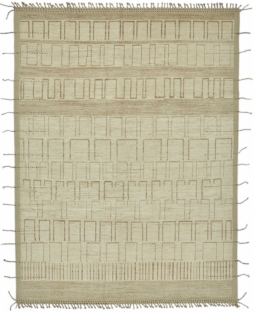 Beige Tribal Rug Rug – 2.77 x 3.73