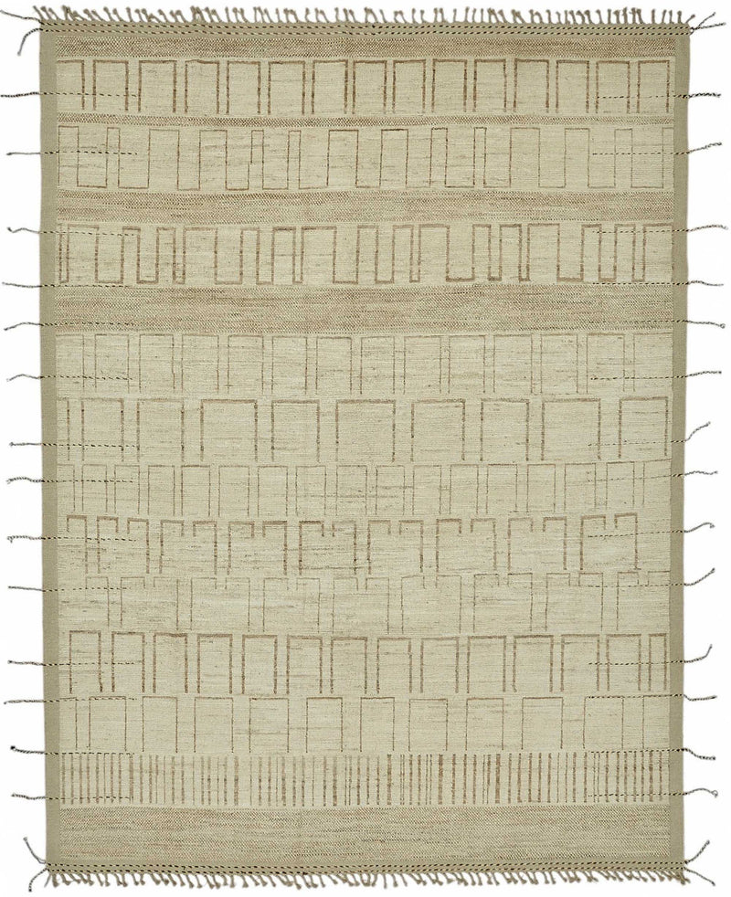 Beige Tribal Rug Rug – 2.77 x 3.73