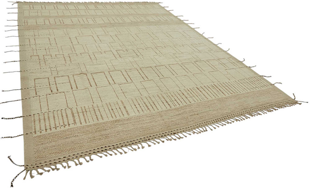 Beige Tribal Rug Rug – 2.77 x 3.73