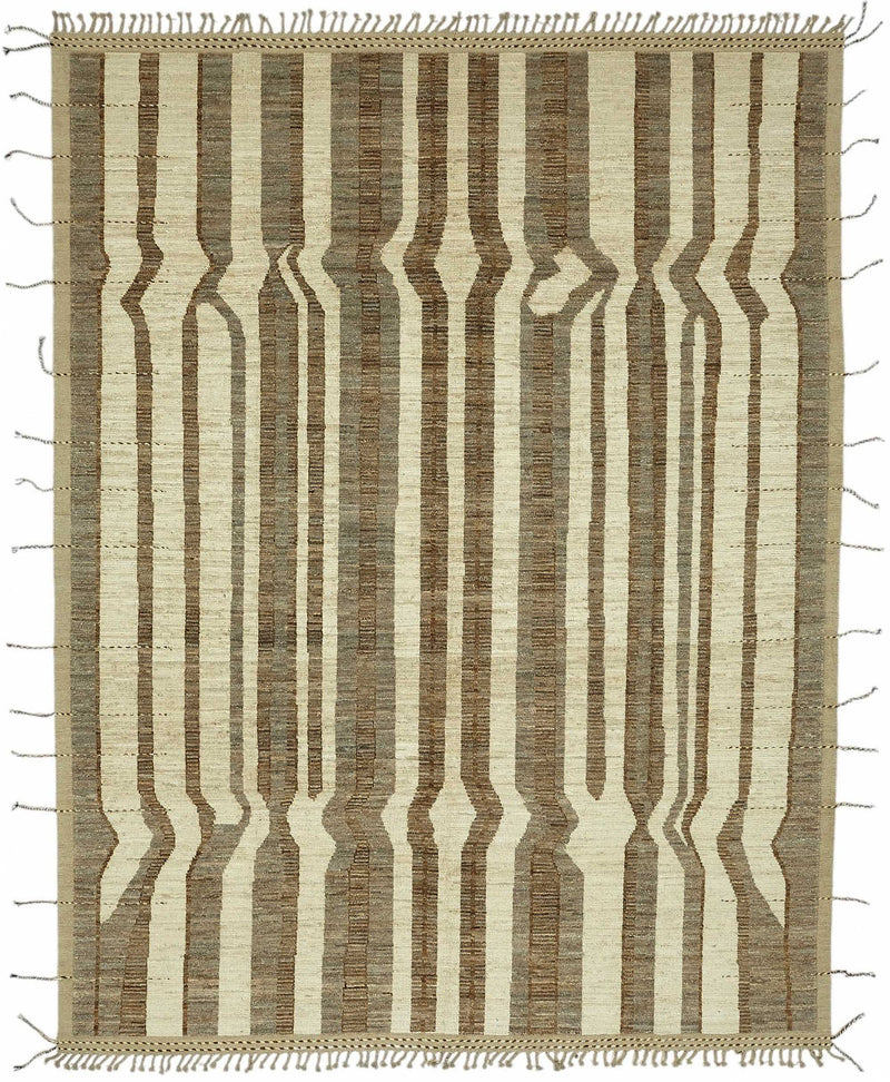 Beige Tribal Atlas Rug – 2.85 x 3.69
