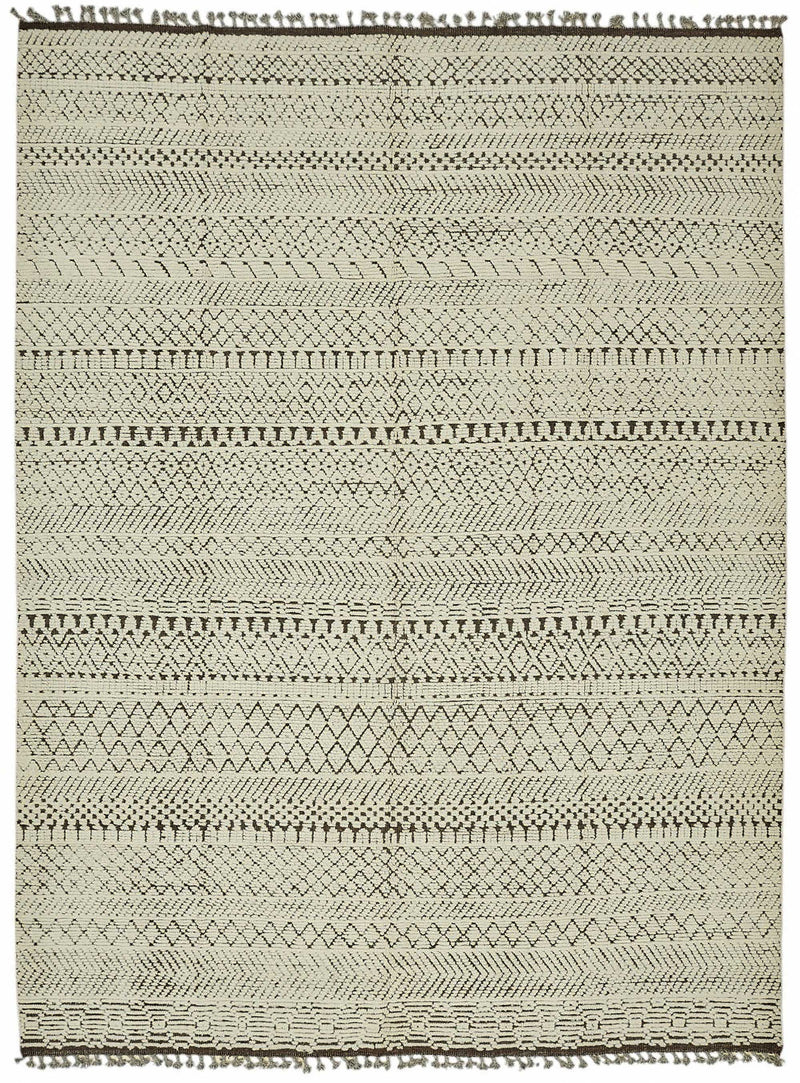 Beige Zari Atlas Rug – 2.78 x 3.74