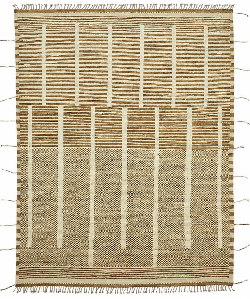 Beige Khakee Tribal Atlas Rug – 2.80 x 3.69