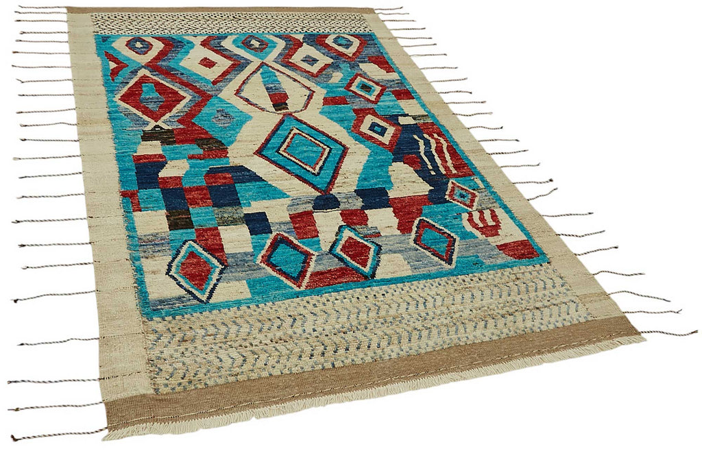 Multicolor Tribal Atlas Rug – 1.54 x 2.59