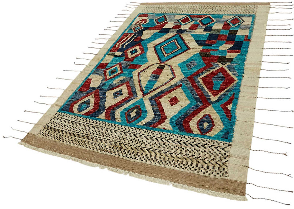 Multicolor Tribal Atlas Rug – 1.54 x 2.59