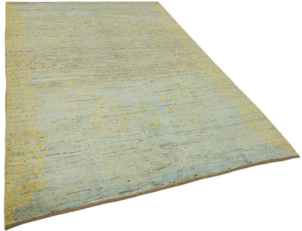Blue Zari Atlas Rug – 2.00 x 3.05