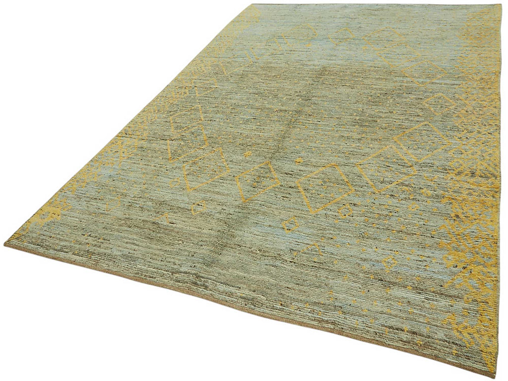 Blue Zari Atlas Rug – 2.00 x 3.05