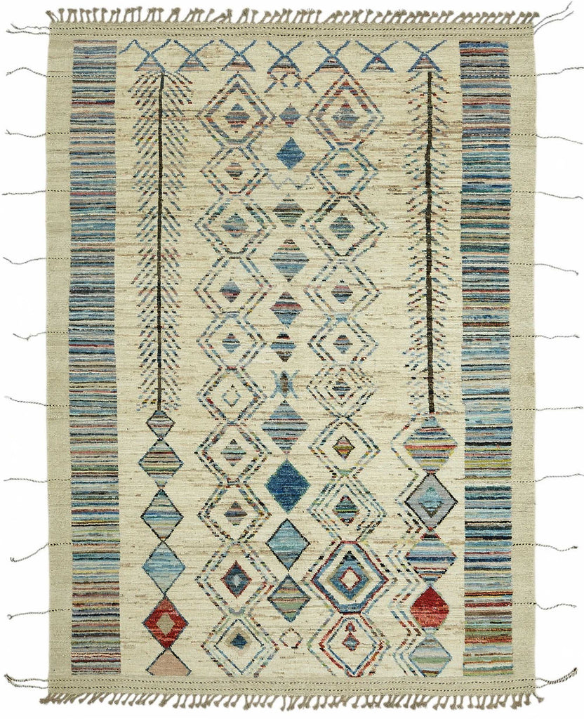 Beige Kazzak Atlas Rug – 2.11 x 3.00