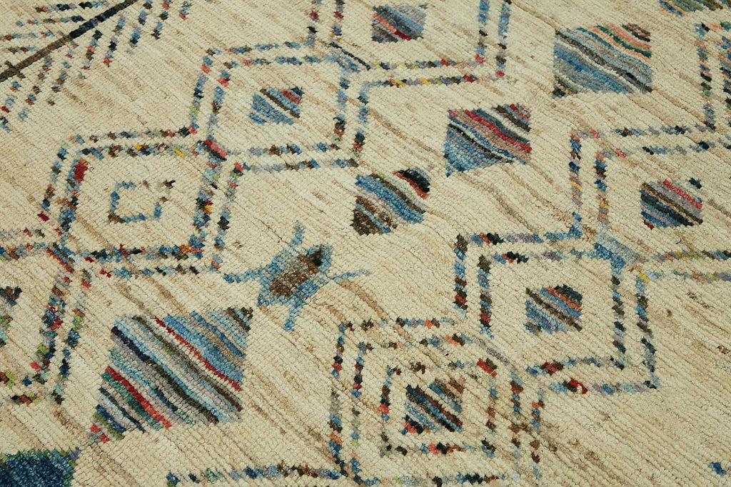 Beige Kazzak Atlas Rug – 2.11 x 3.00