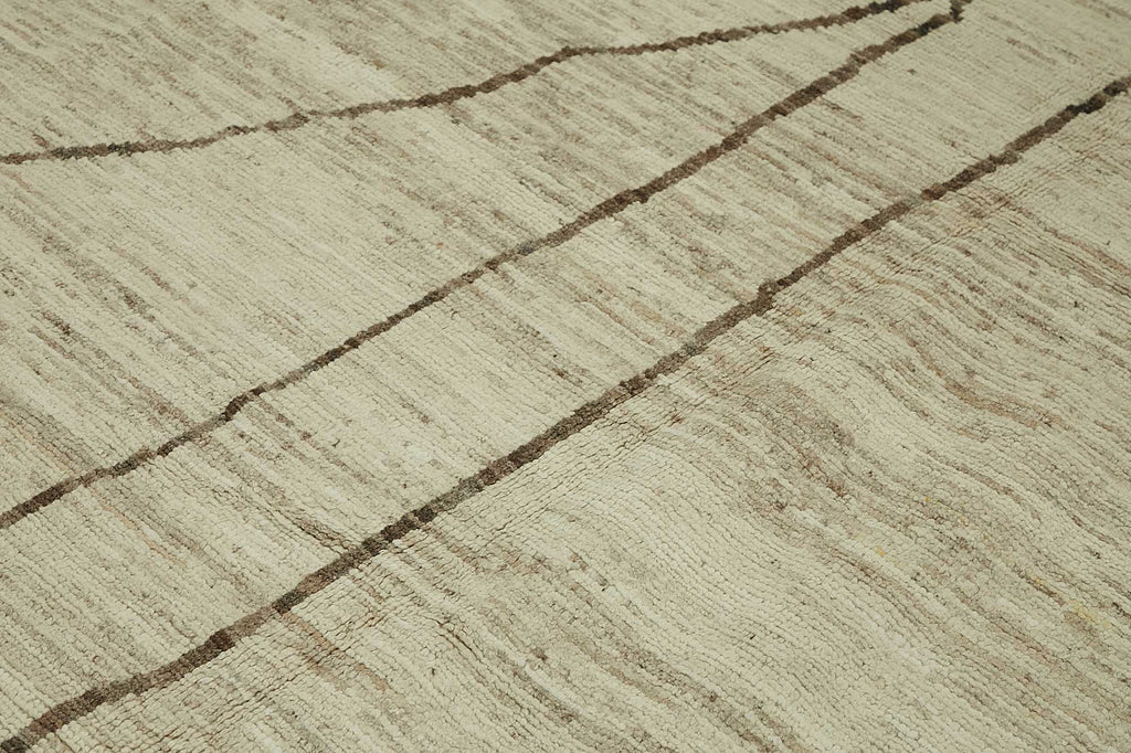 Beige Abstract Atlas Rug – 2.57 x 3.01