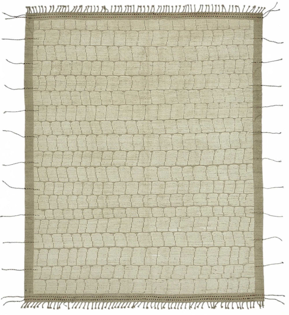 Beige Khisht Atlas Rug – 2.49 x 3.12