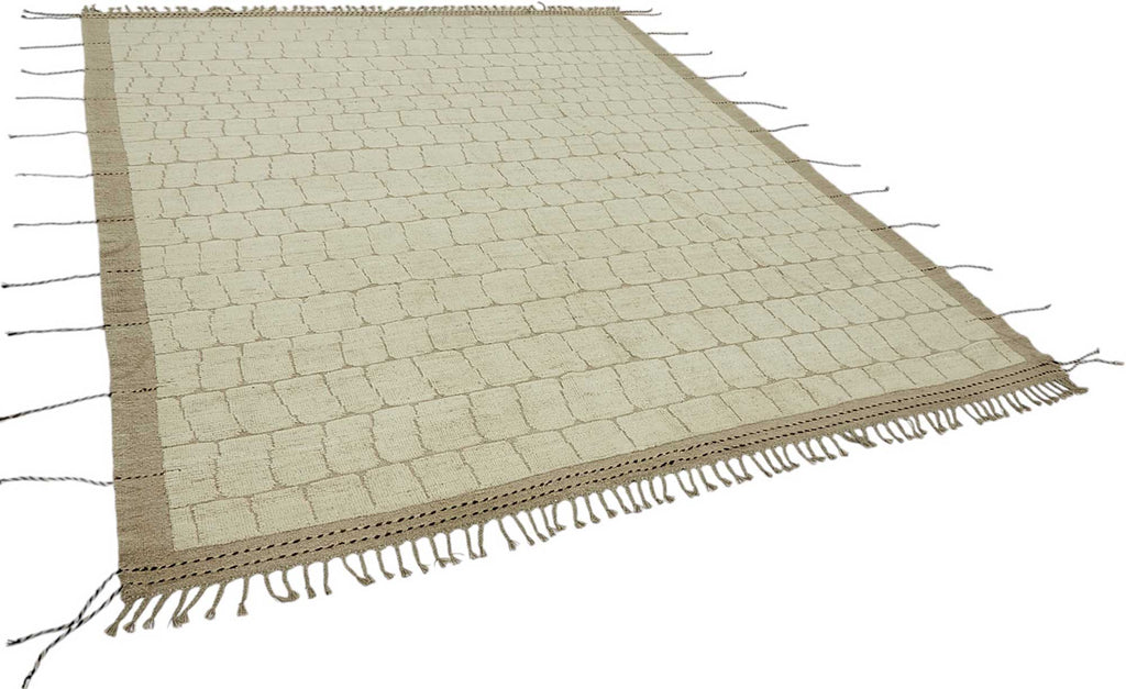 Beige Khisht Atlas Rug – 2.49 x 3.12