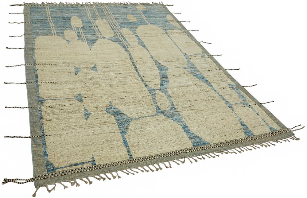Blue Mod Atlas Rug– 2.12 x 3.11
