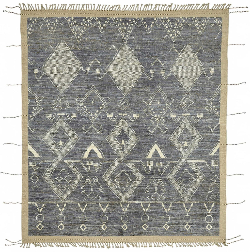 Blue Tribal Atlas – 2.51 x 2.96