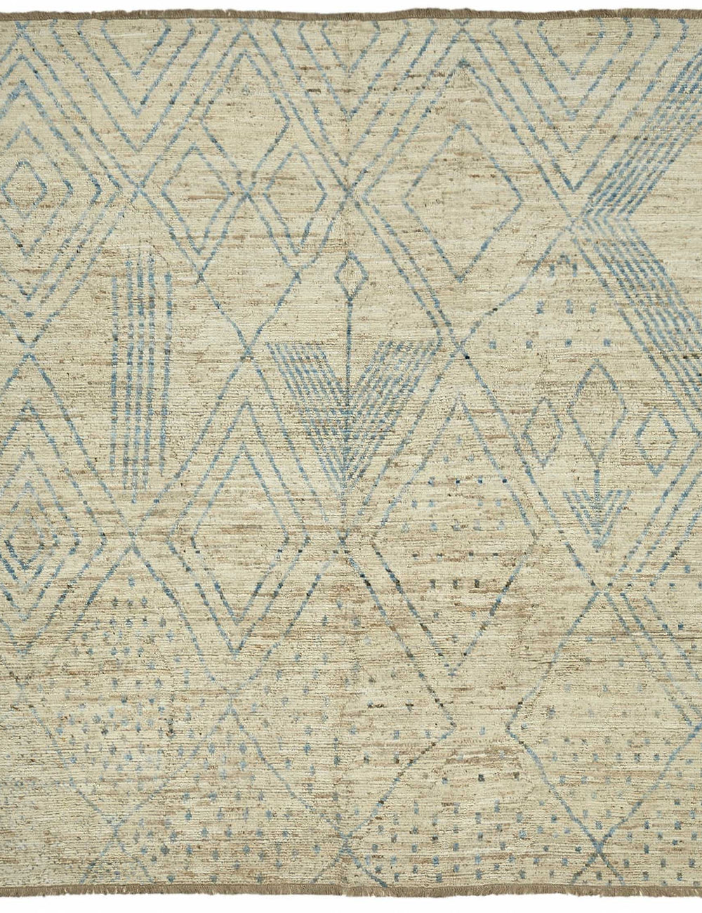 Beige Tribal Rug – 2.54 x 2.88