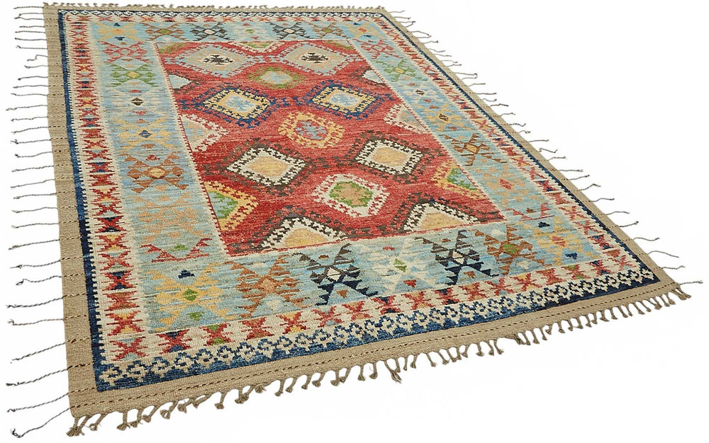 Multicolor Tribal Rug – 2.28 x 3.00