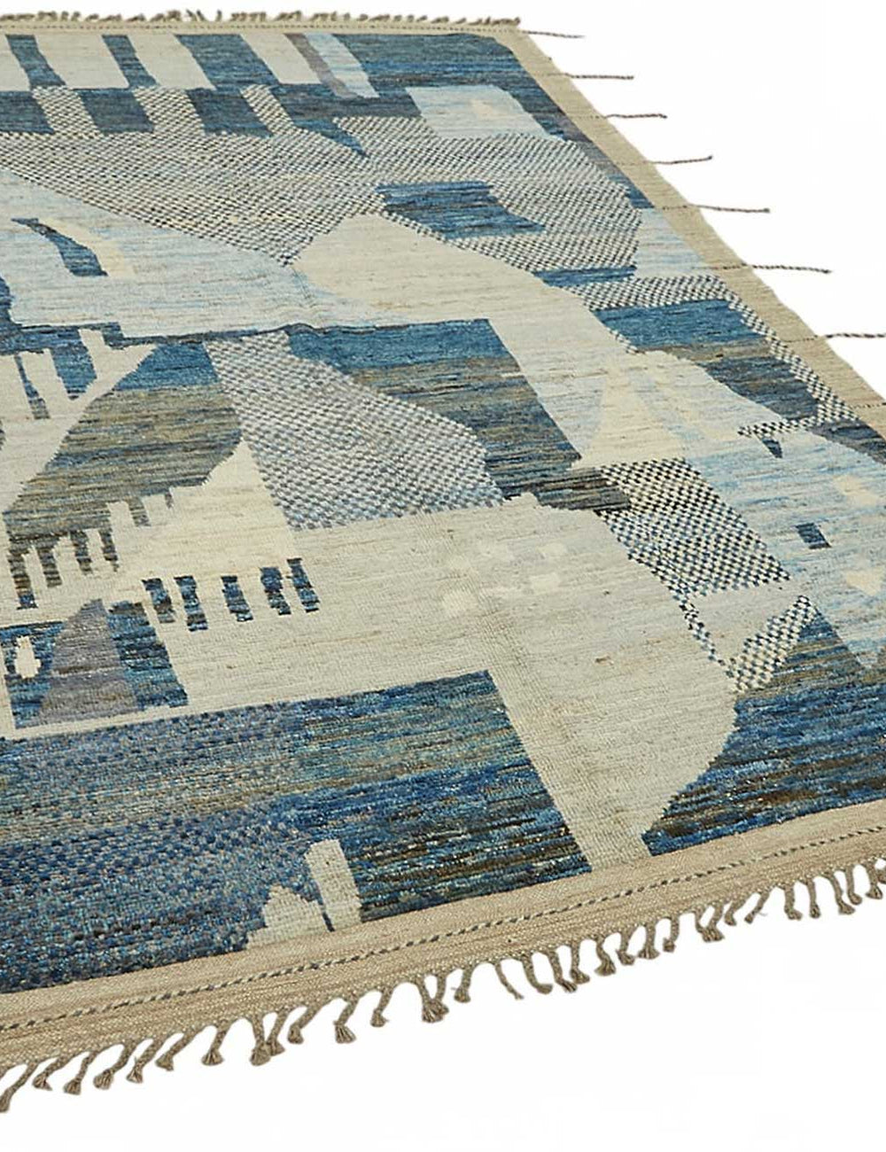 Blue Tribal Rug Rug – 2.04 x 3.05