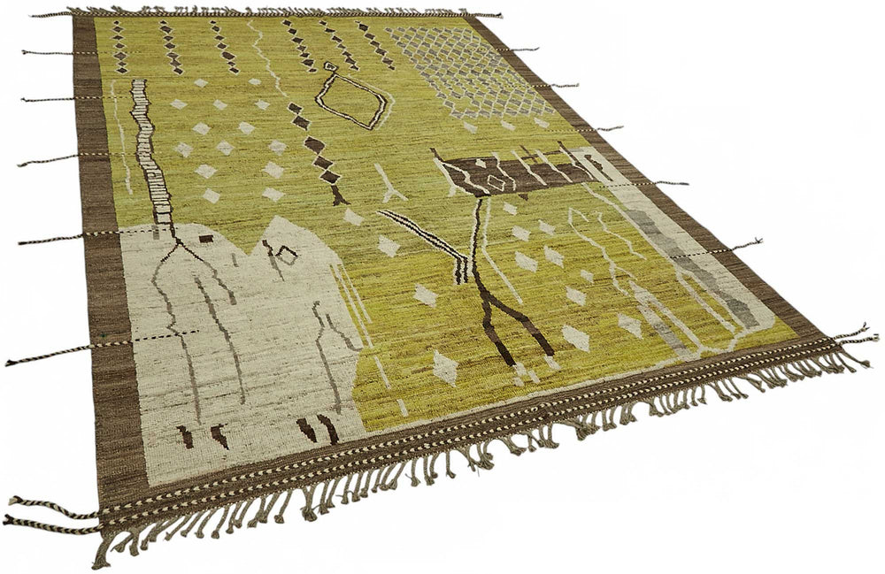 Green Tribal Rug Rug – 2.20 x 3.09