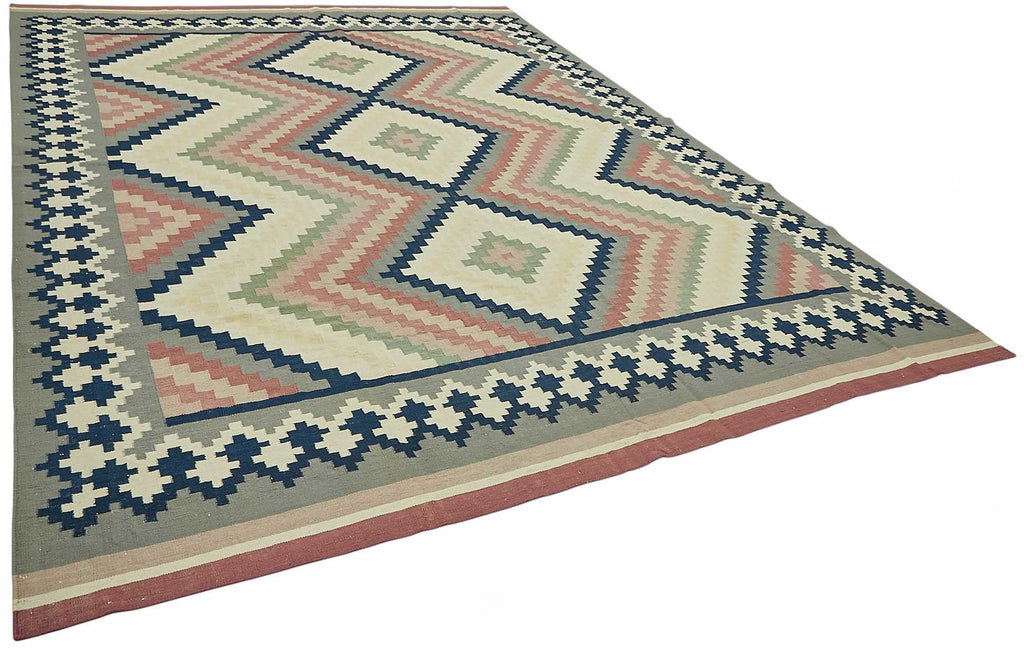 Scandinavian Rug 3.05 x 4.21 - Multicolor - SamaRugs