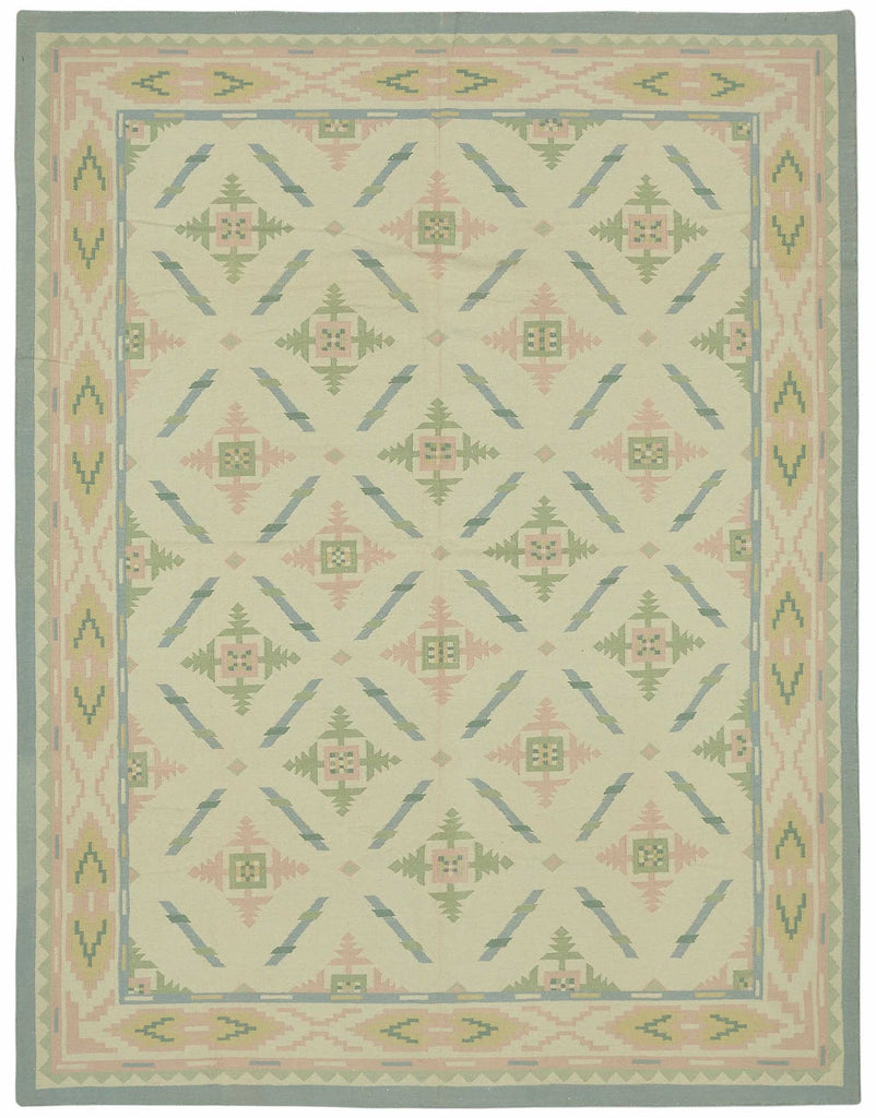 Scandinavian Rug 2.76 x 3.54 - Multicolor - SamaRugs