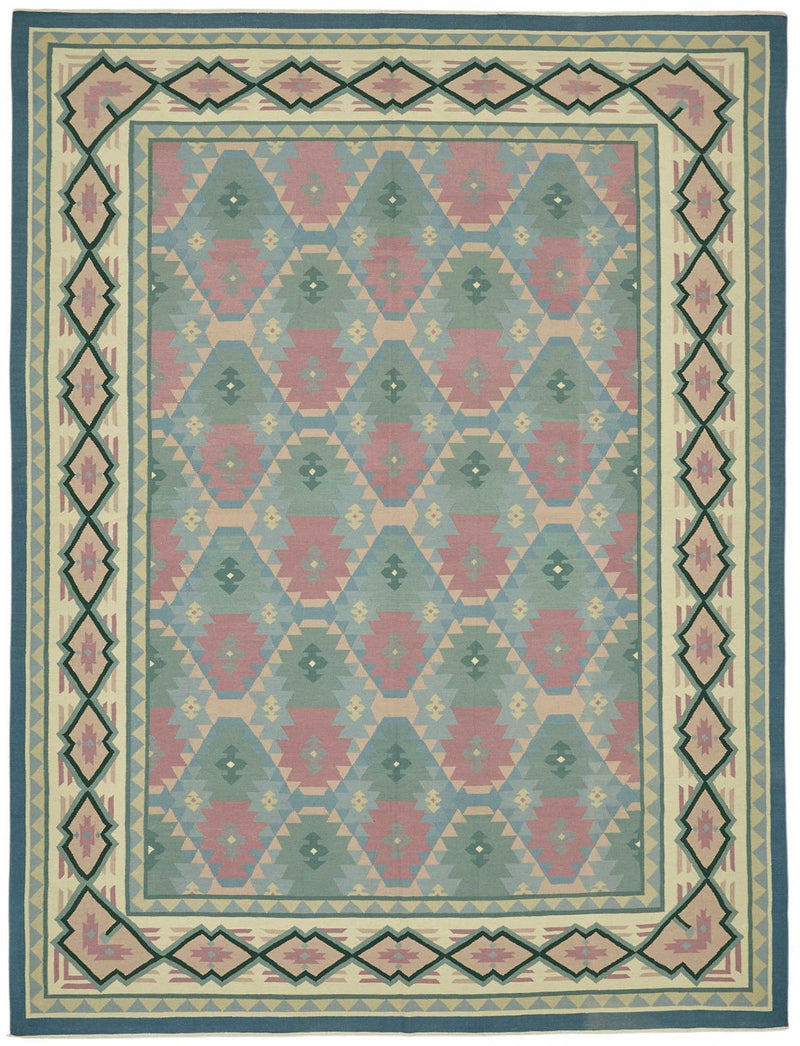 Scandinavian Rug 2.60 x 3.45 - Multicolor - SamaRugs