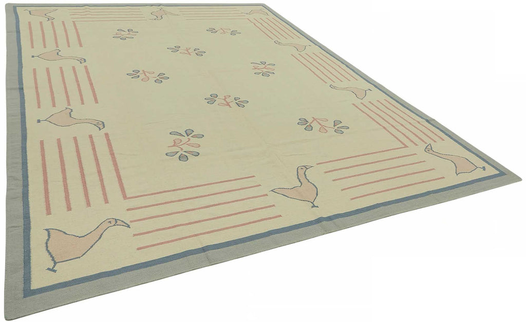 Scandinavian Rug 2.70 x 3.58 - Multicolor - SamaRugs