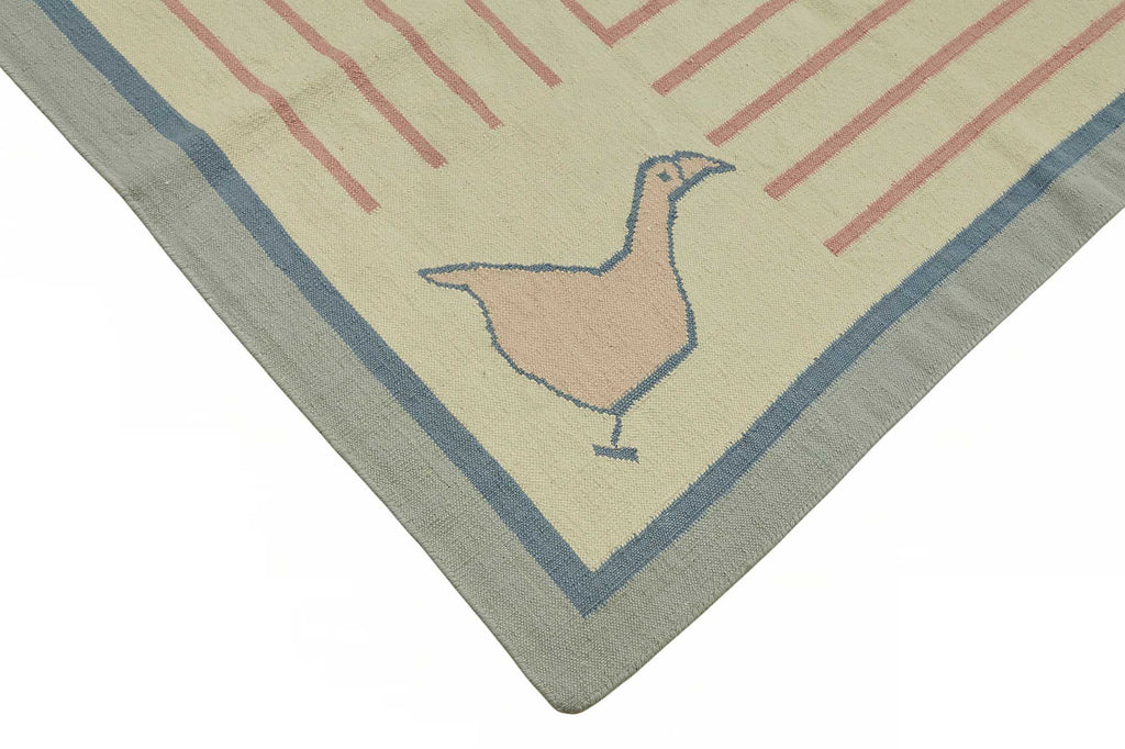 Scandinavian Rug 2.70 x 3.58 - Multicolor - SamaRugs