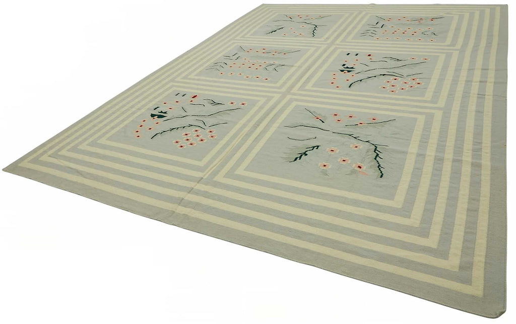 Scandinavian Rug 3.00 x 4.14 - Multicolor - SamaRugs
