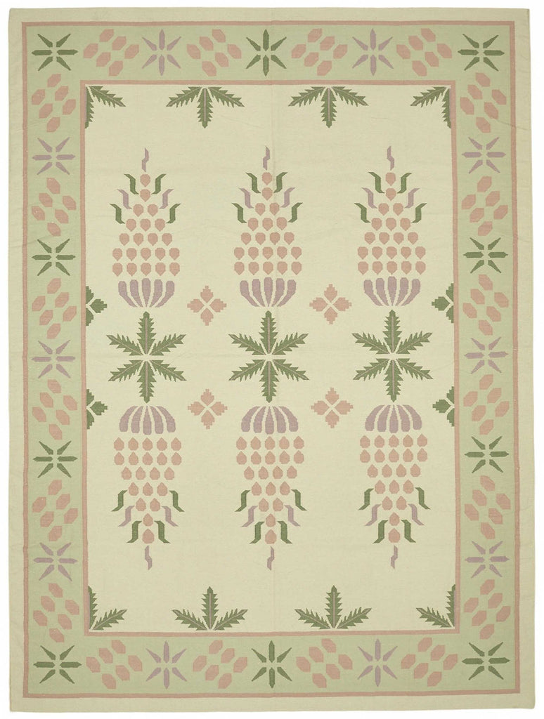 Scandinavian Rug 3.10 x 4.18 - Multicolor - SamaRugs