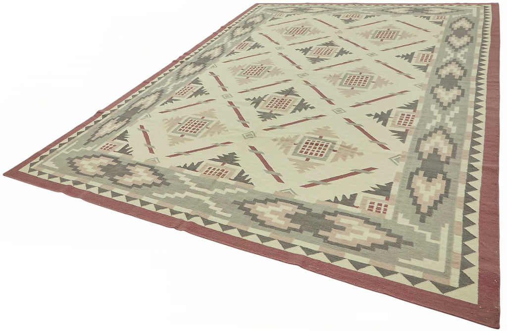 Scandinavian Rug 2.93 x 4.06 - Multicolor - SamaRugs