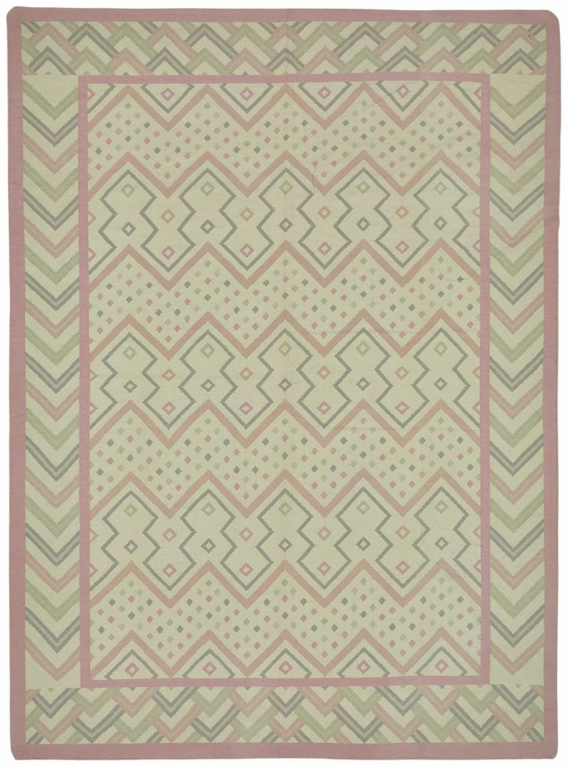 Scandinavian Rug 3.02 x 4.12 - Multicolor - SamaRugs