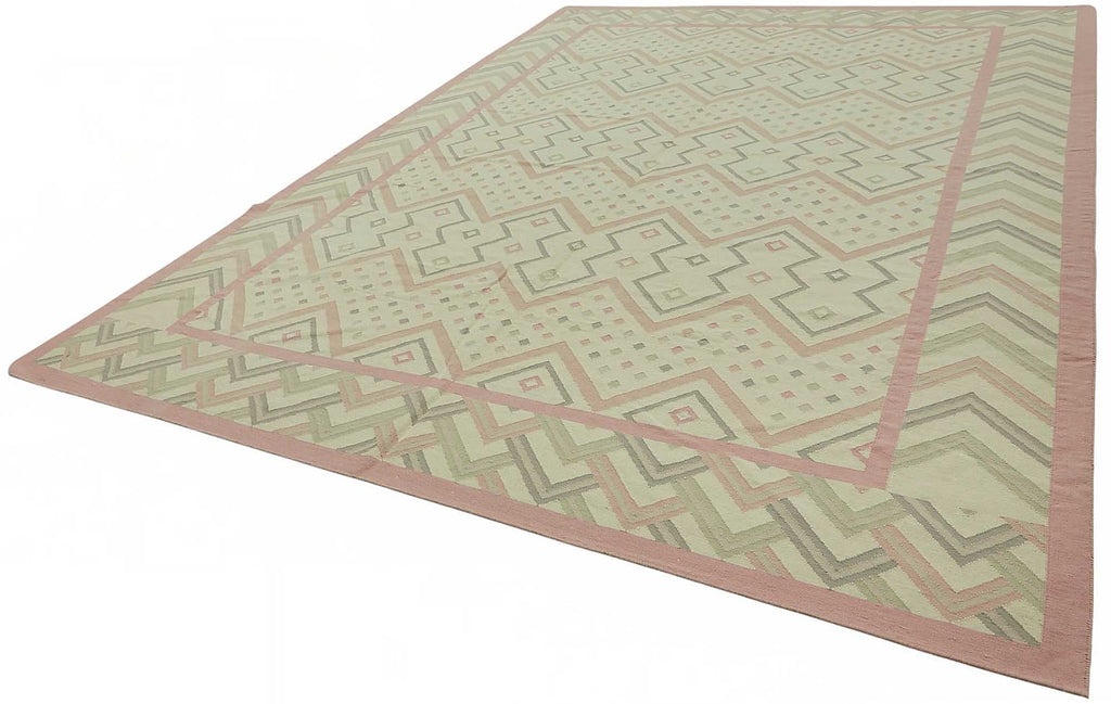 Scandinavian Rug 3.02 x 4.12 - Multicolor - SamaRugs
