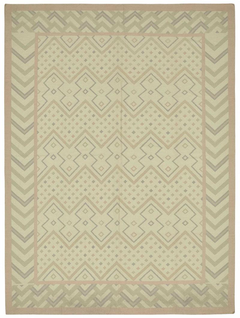 Scandinavian Rug 3.08 x 4.10 - Beige - SamaRugs