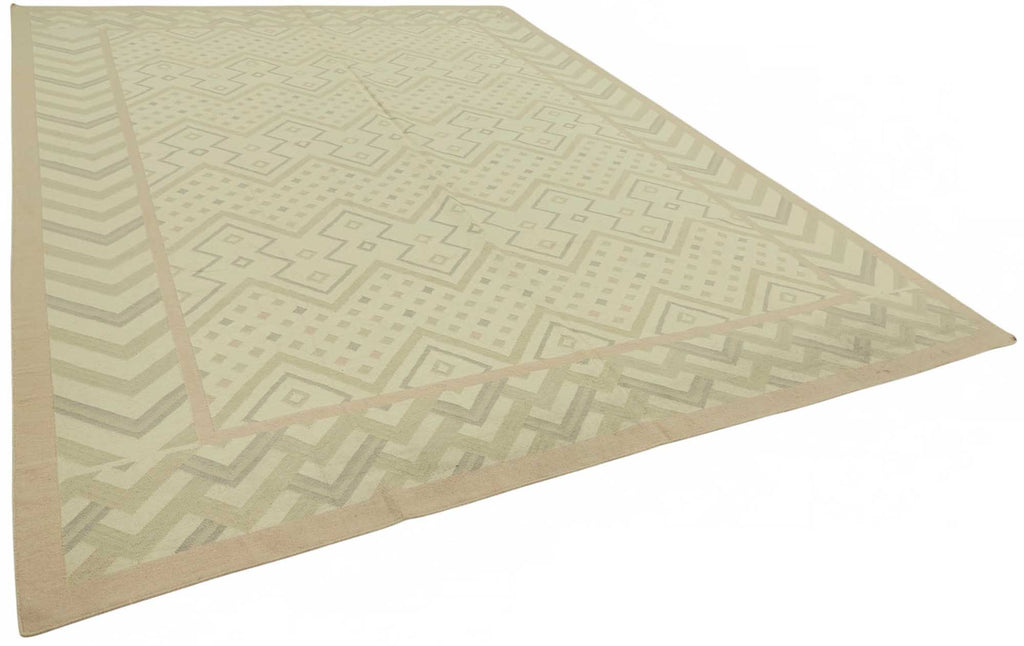 Scandinavian Rug 3.08 x 4.10 - Beige - SamaRugs