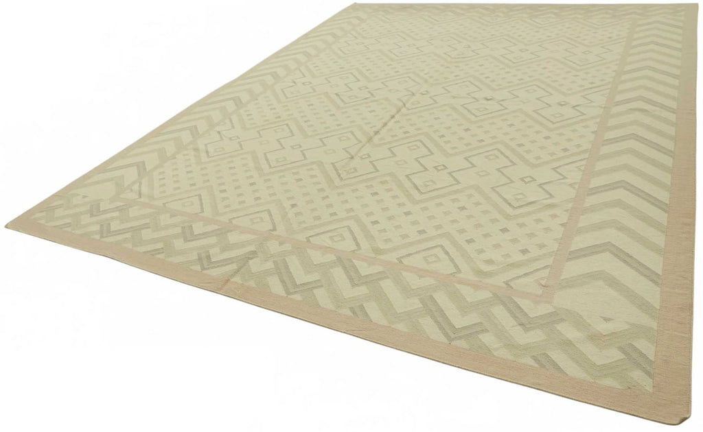 Scandinavian Rug 3.08 x 4.10 - Beige - SamaRugs