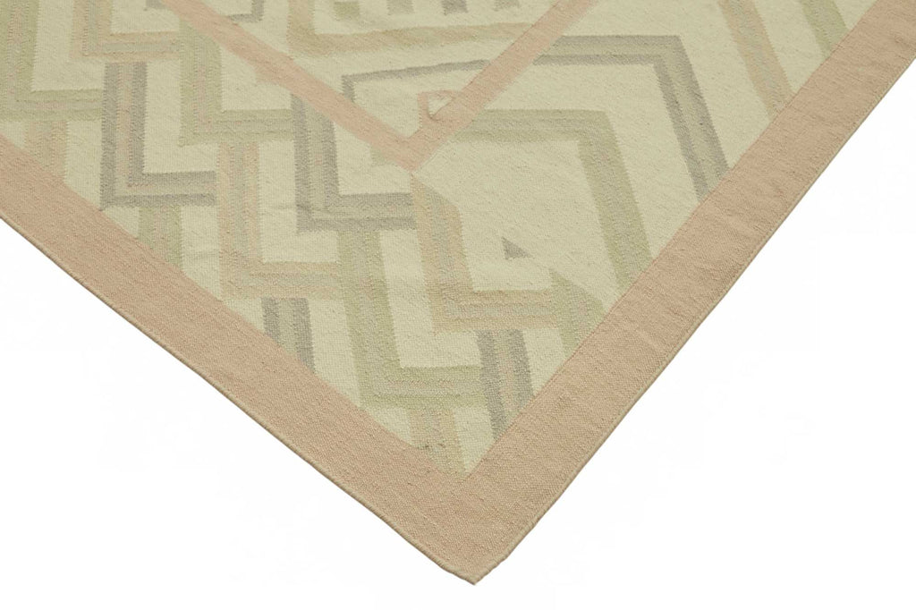 Scandinavian Rug 3.08 x 4.10 - Beige - SamaRugs