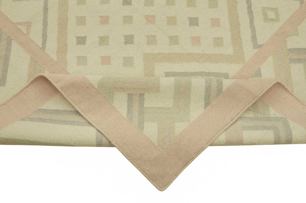 Scandinavian Rug 3.08 x 4.10 - Beige - SamaRugs