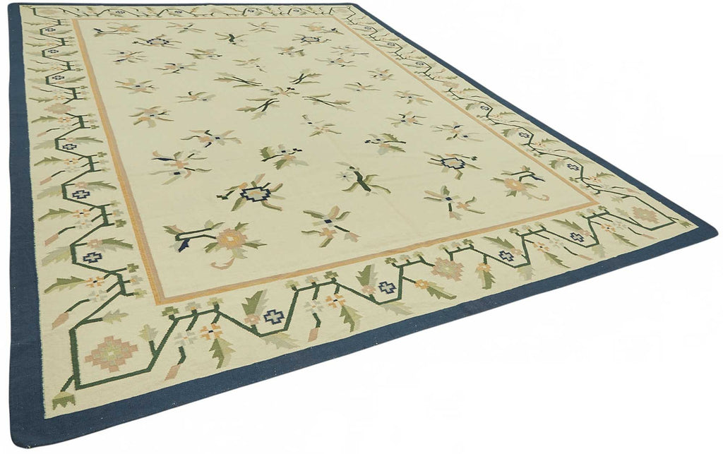 Scandinavian Rug 3.02 x 4.12 - Beige - SamaRugs