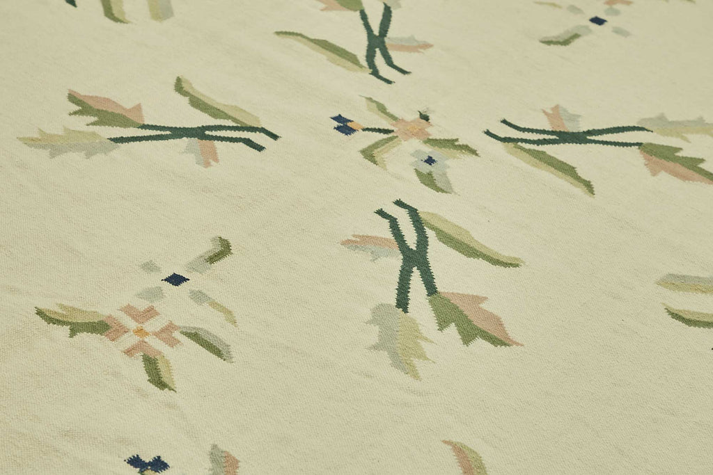 Scandinavian Rug 3.02 x 4.12 - Beige - SamaRugs