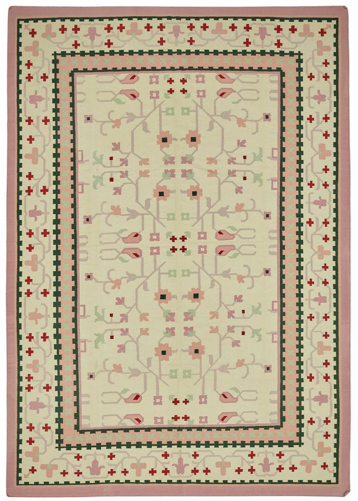 Scandinavian Rug 2.90 x 4.18 - Beige - SamaRugs