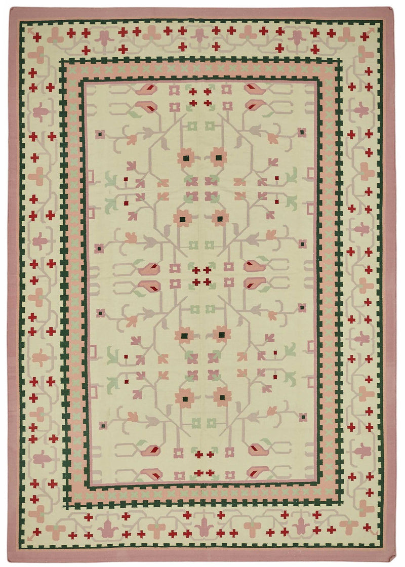 Scandinavian Rug 2.90 x 4.18 - Beige - SamaRugs