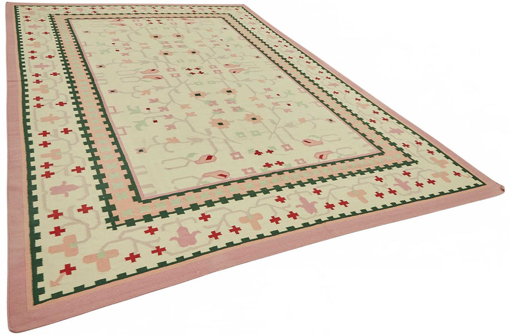 Scandinavian Rug 2.90 x 4.18 - Beige - SamaRugs