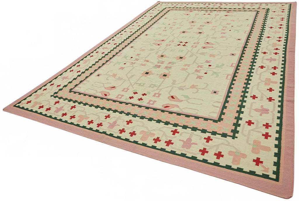 Scandinavian Rug 2.90 x 4.18 - Beige - SamaRugs