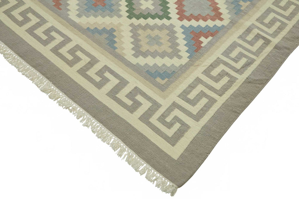 Scandinavian Rug 3.10 x 4.17 - Multicolor - SamaRugs