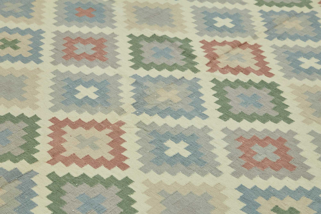 Scandinavian Rug 3.10 x 4.17 - Multicolor - SamaRugs