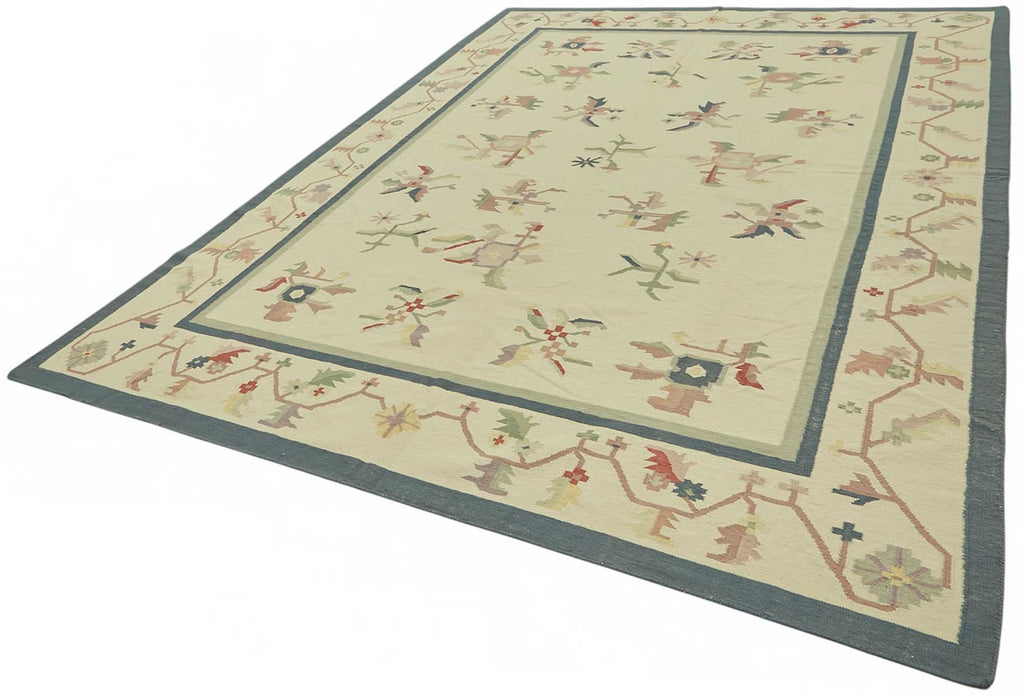 Scandinavian Rug 2.71 x 3.58 - Beige - SamaRugs